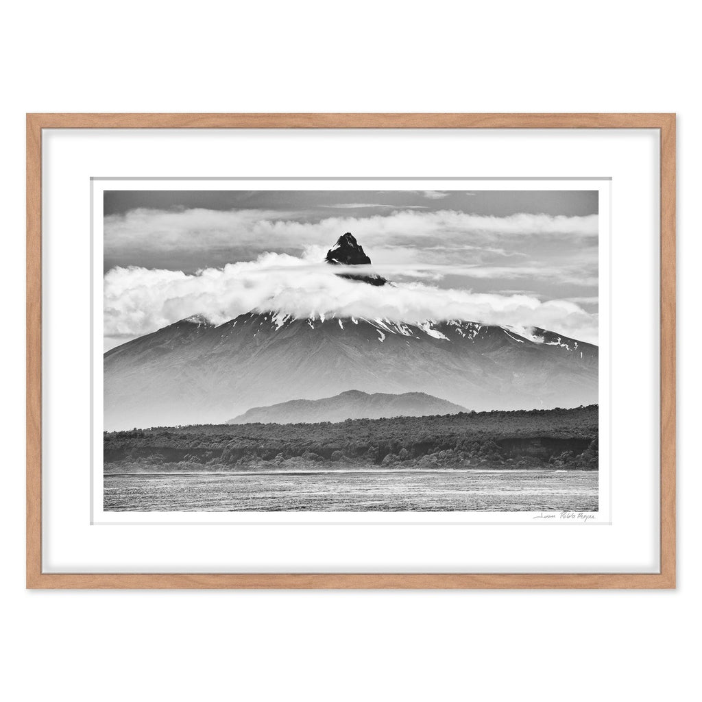 Corcovado en suspensión - marco madera