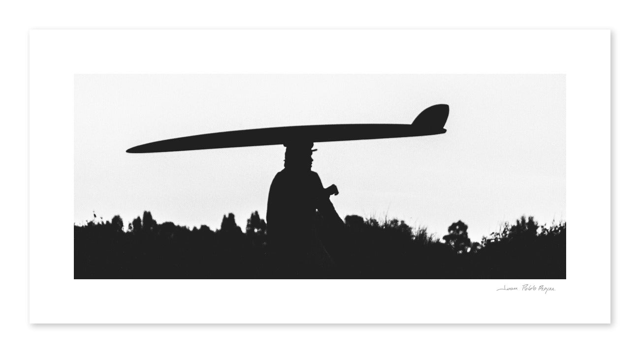Longboard en Trestles - sin marco