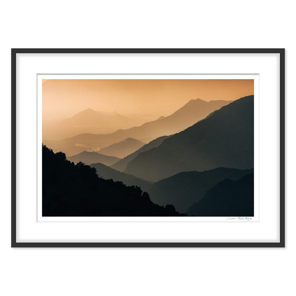 Faldeos de Santiago - Enmarcado Negro