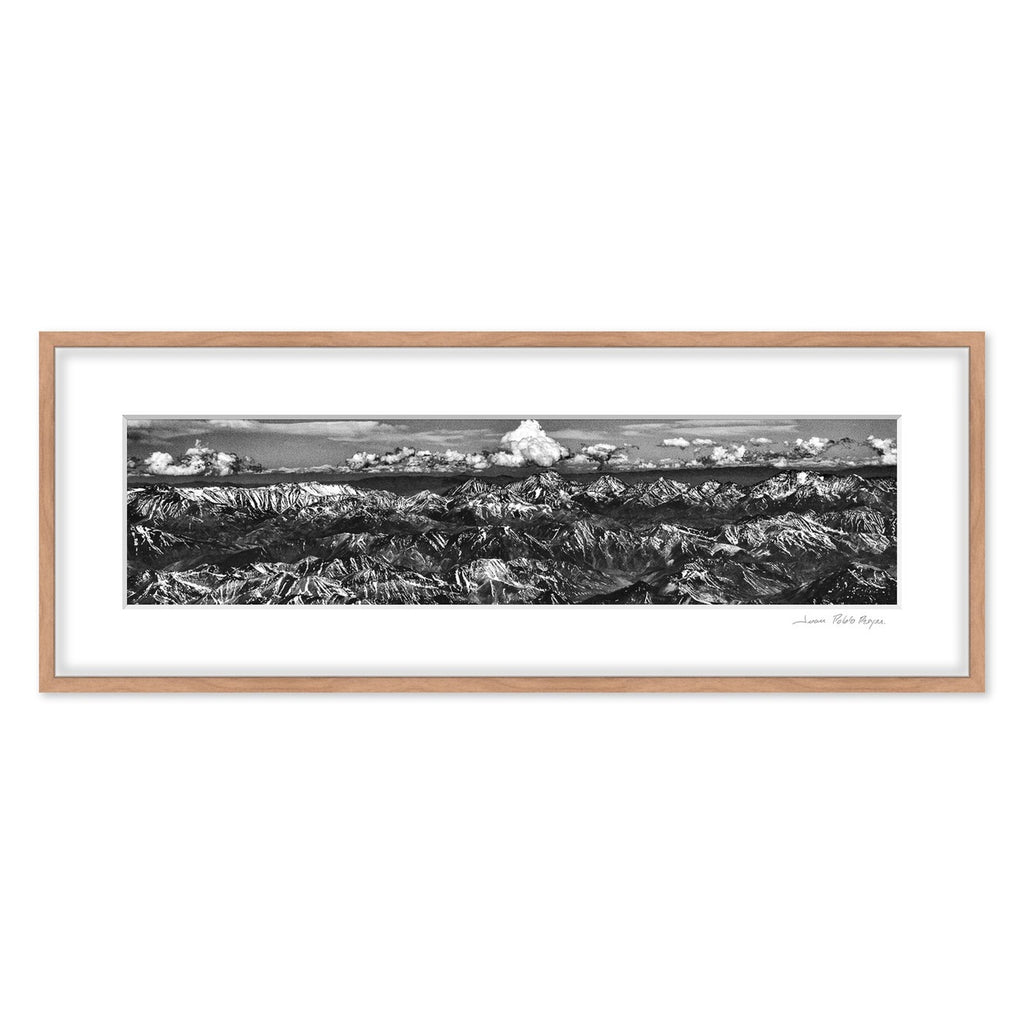 La cebra de Los Andes - mockup marco madera