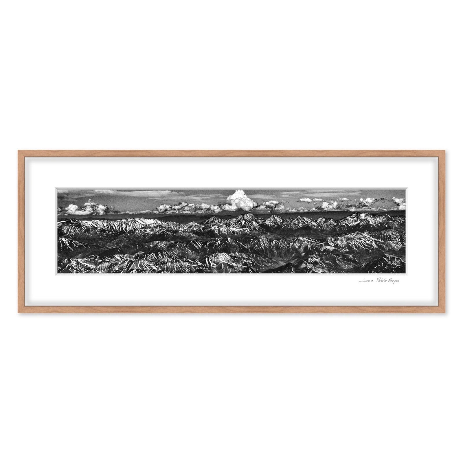 La cebra de Los Andes - mockup marco madera