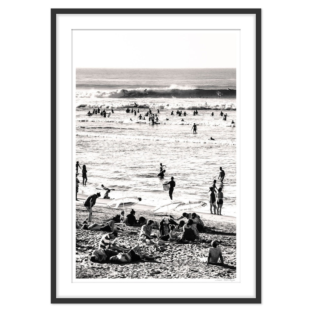 Lobos en la playa