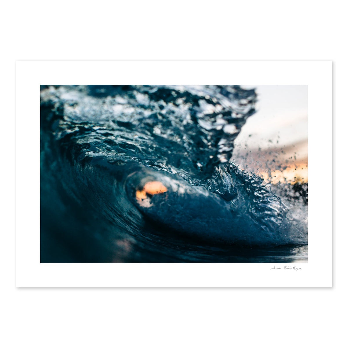 Luz a través de ondas