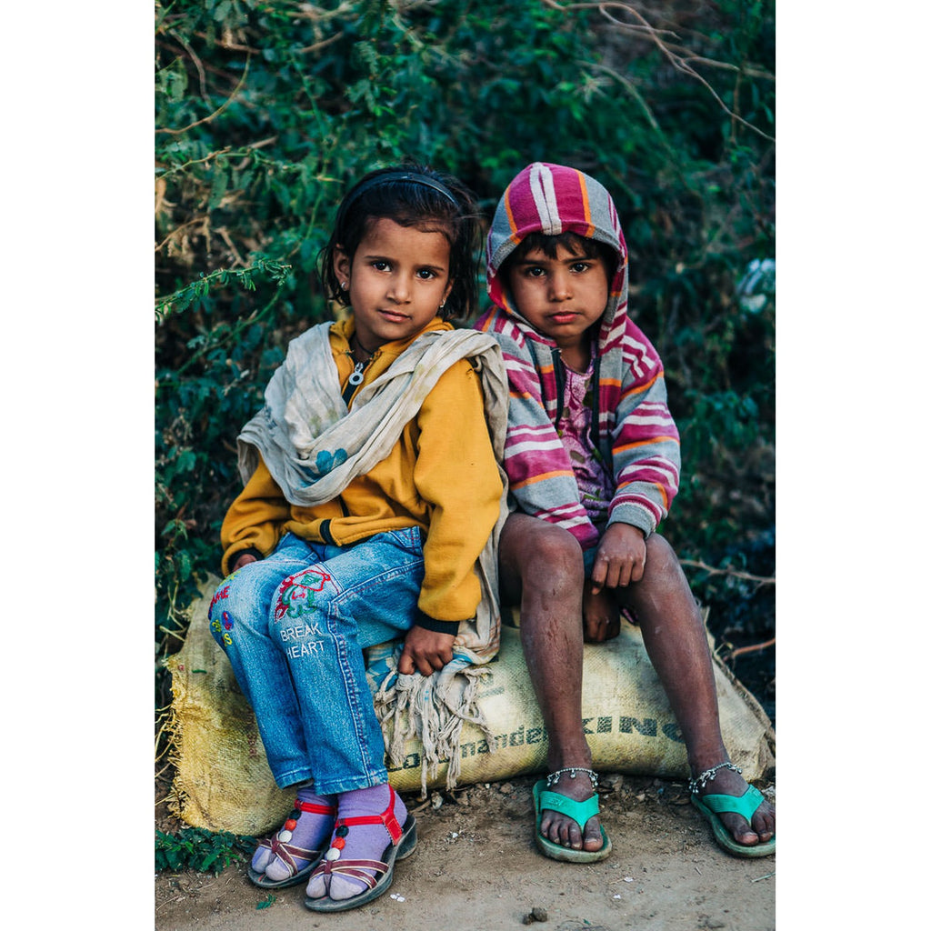 Niños hermanos