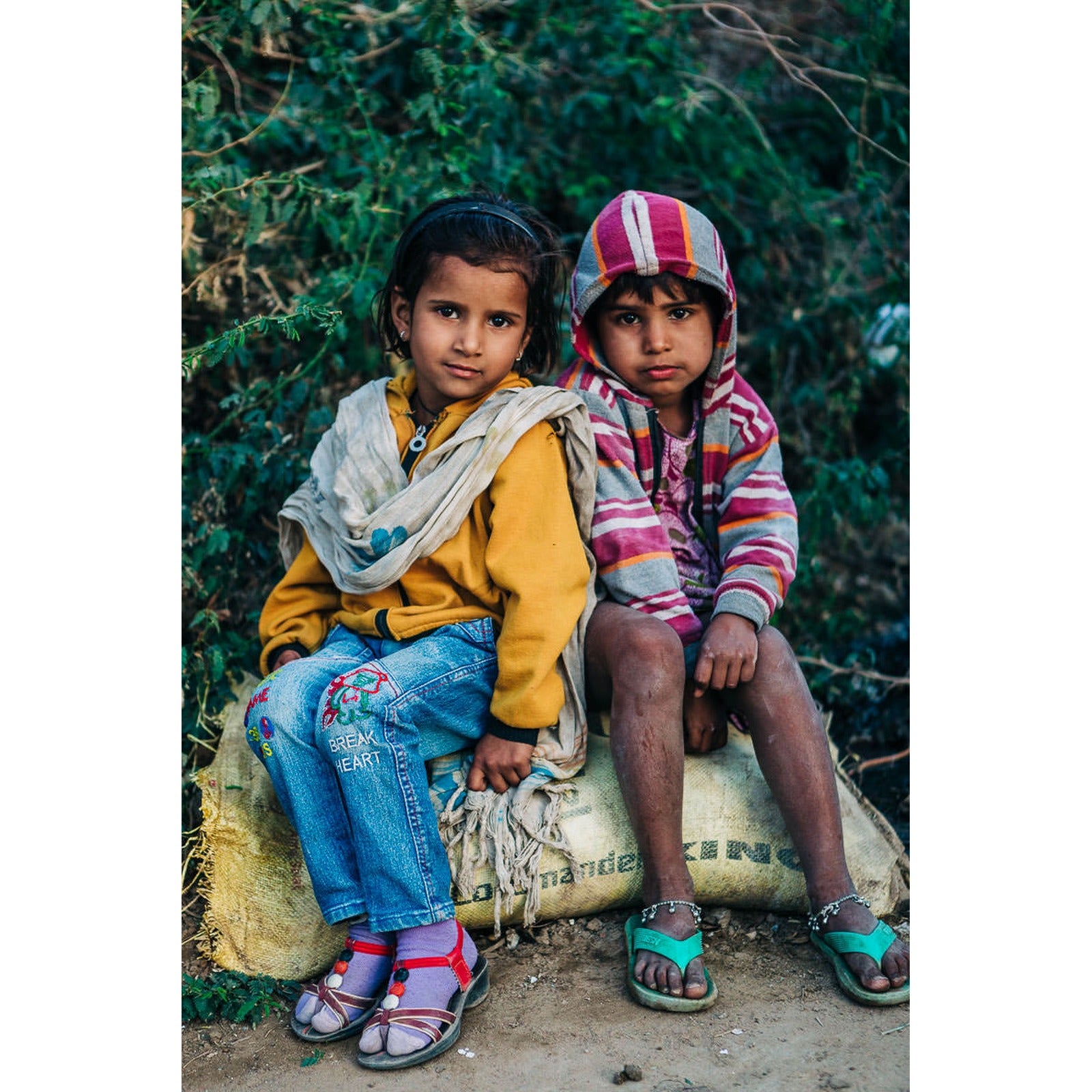 Niños hermanos