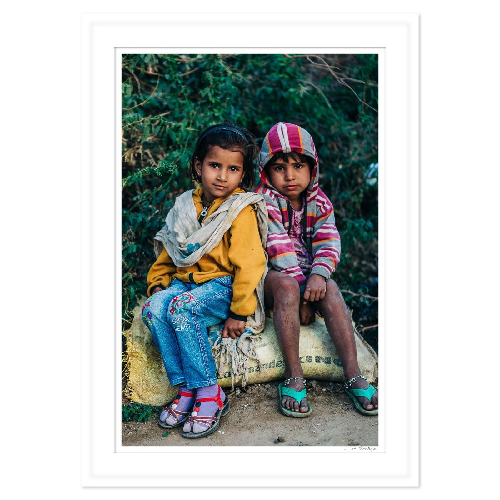 Niños hermanos