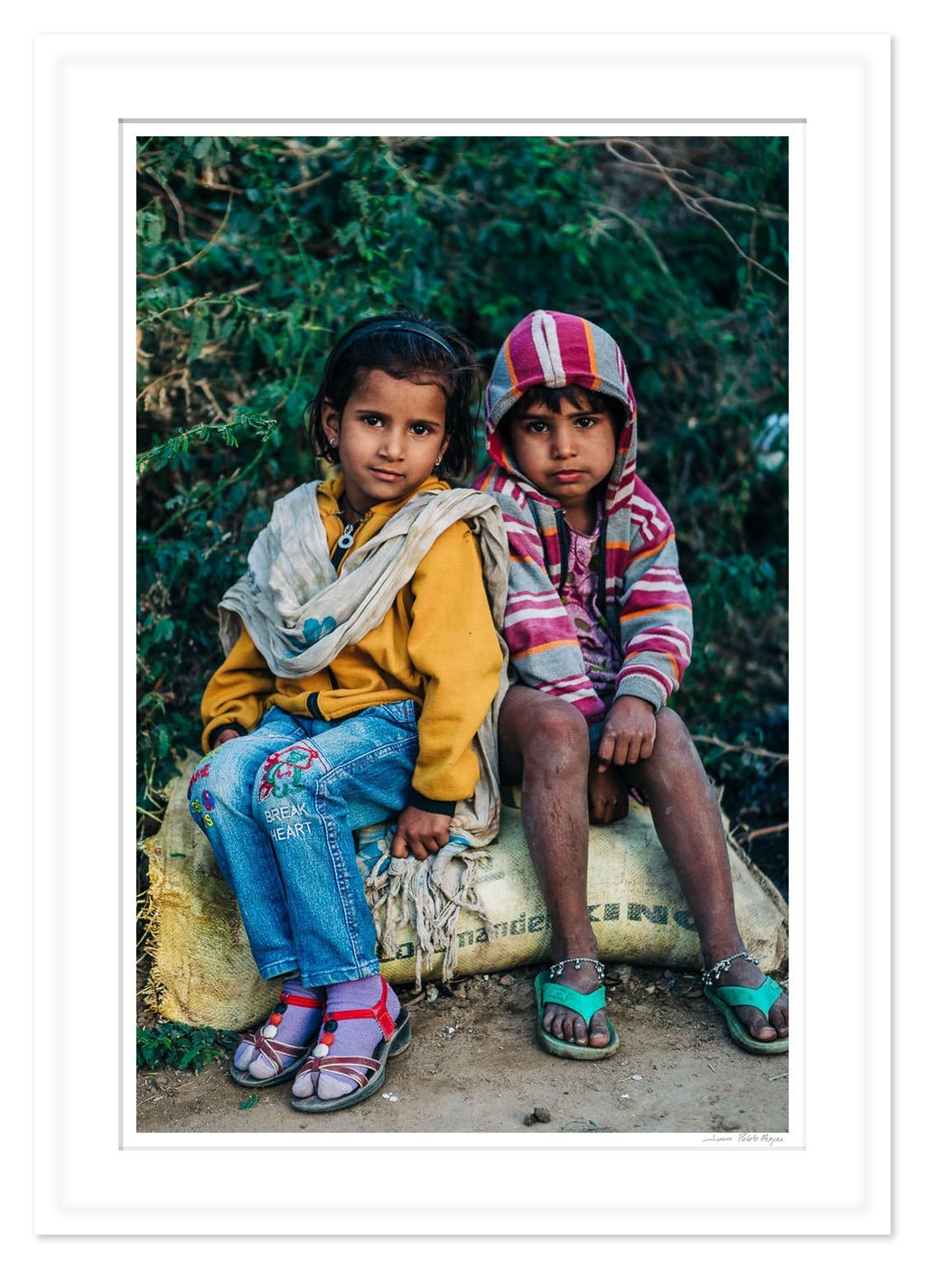 Niños hermanos