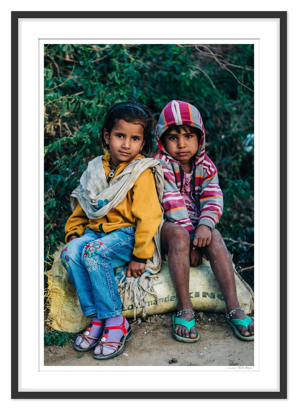 Niños hermanos
