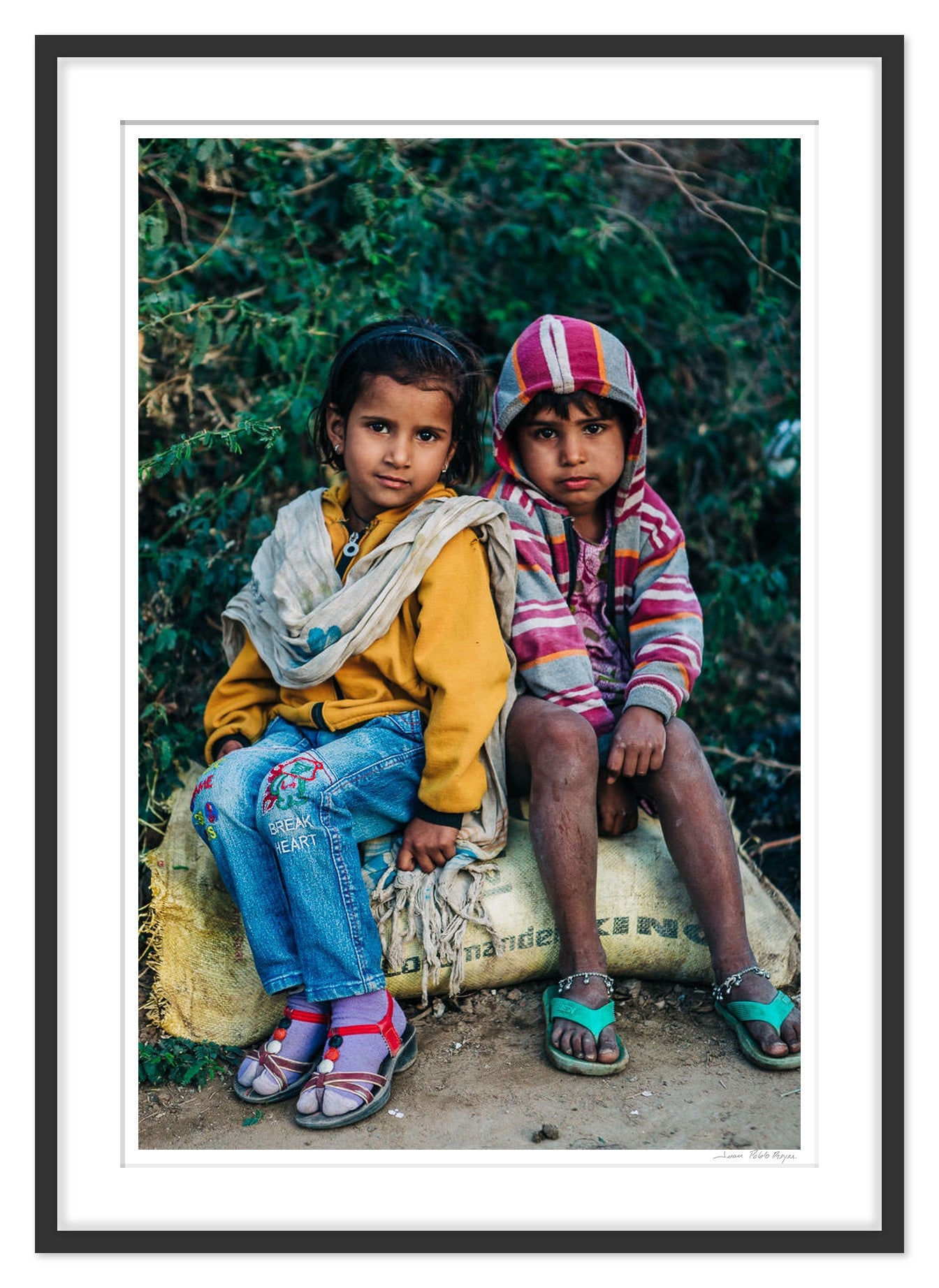 Niños hermanos