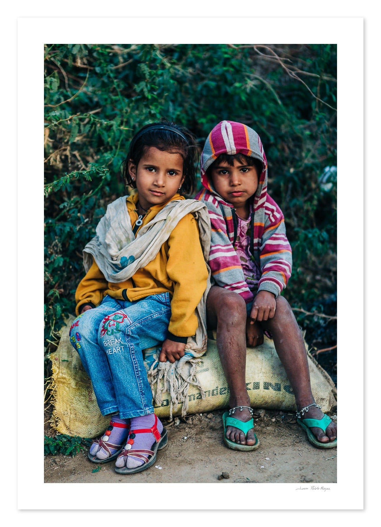 Niños hermanos