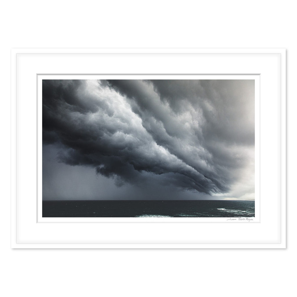 Storm - enmarcado blanco
