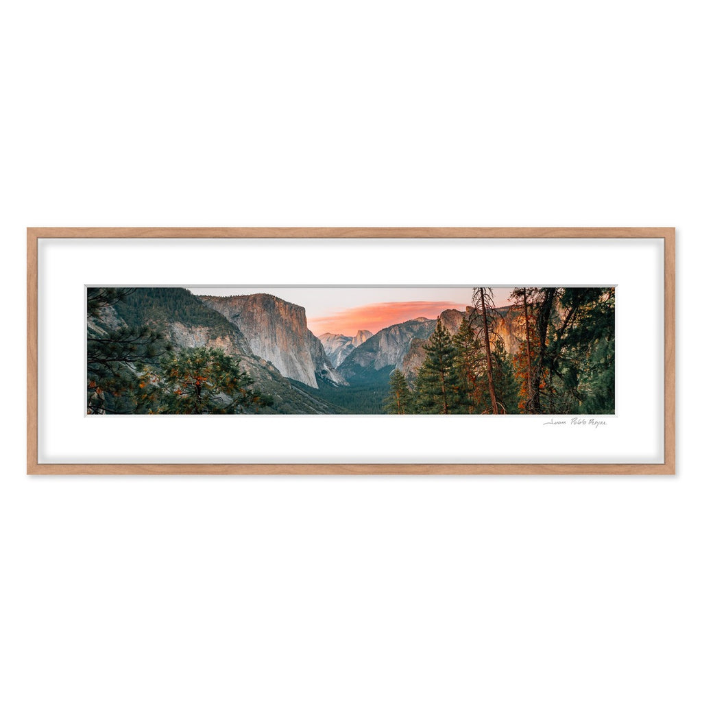 Yosemite - mockup enmarcado madera